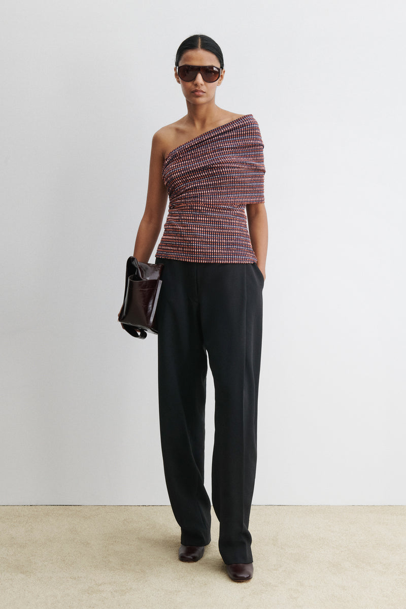 Roddie Top - Multi Check - Frontiers Woman
