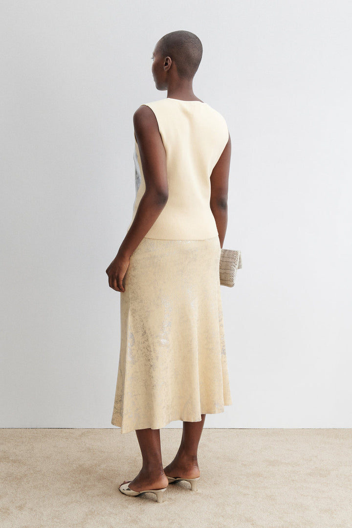 Yaire Top - Foiled Rib - Frontiers Woman
