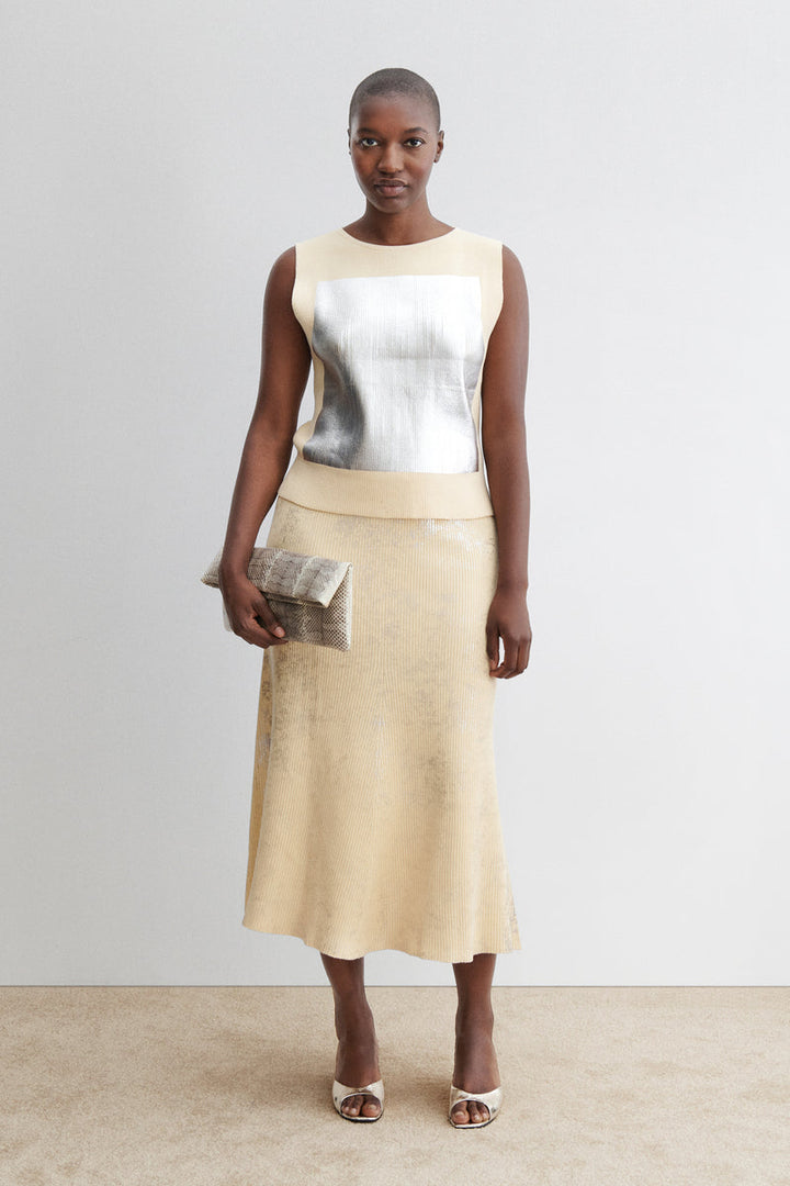 Yaire Top - Foiled Rib - Frontiers Woman