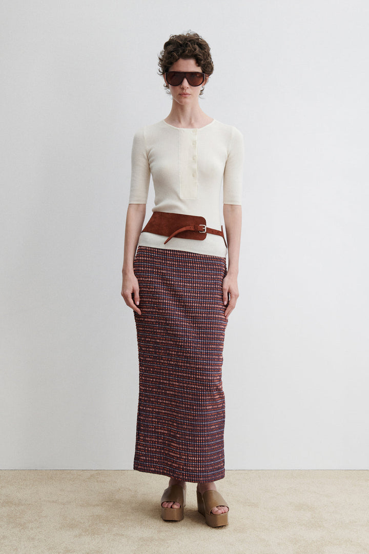 Native Skirt - Multi Check - Frontiers Woman