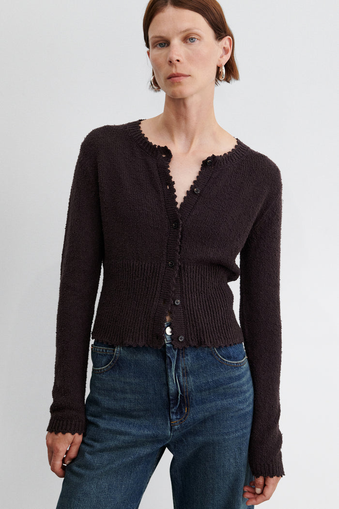 Monti Cardigan - Chocolate