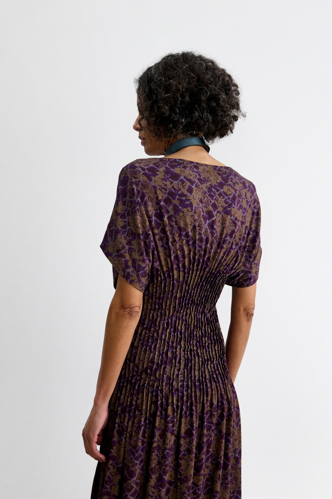 Windham Dress - Purple Nightflower Jersey