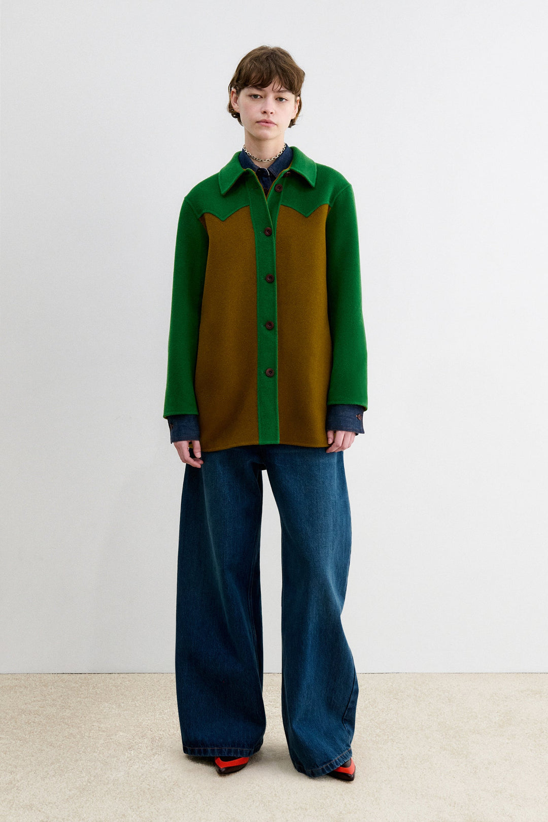 Clint Jacket - Bi Colour Bronze