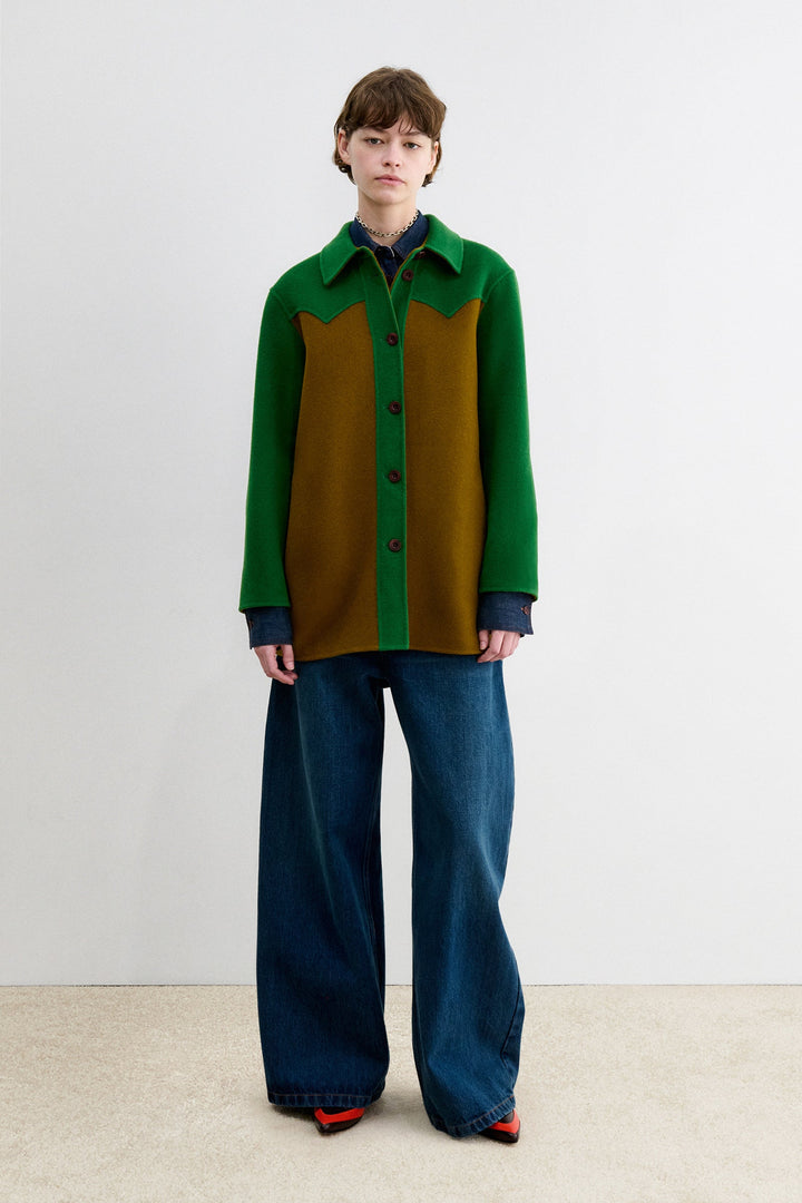 Clint Jacket - Bi Colour Bronze