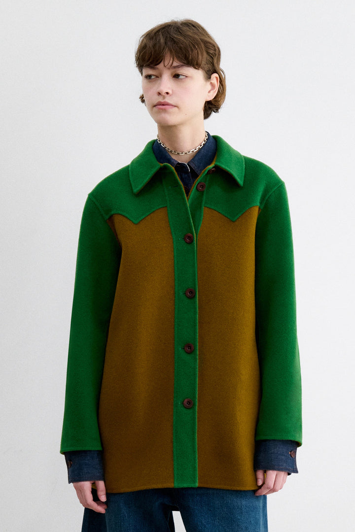 Clint Jacket - Bi Colour Bronze