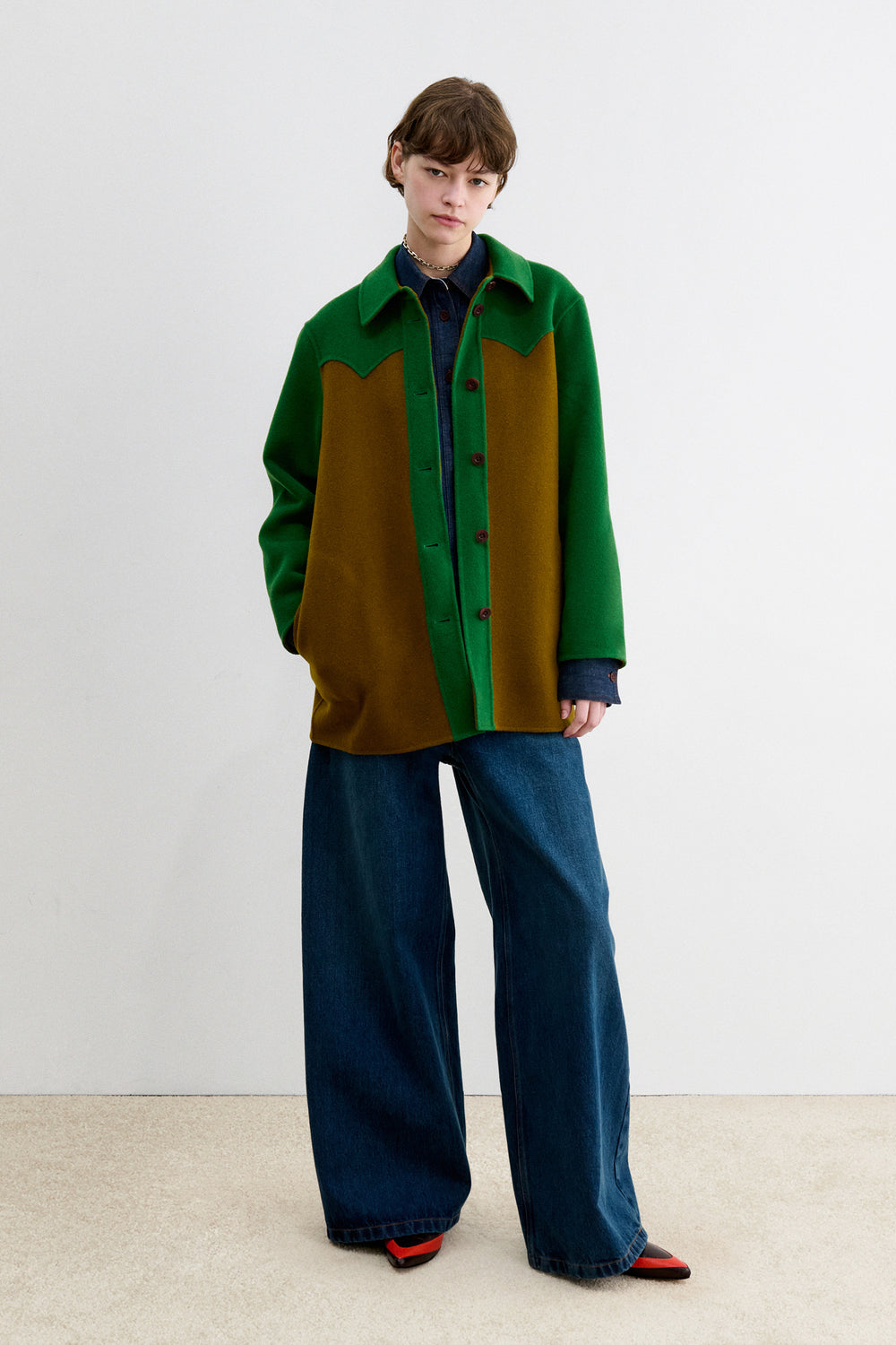 Clint Jacket - Bi Colour Bronze