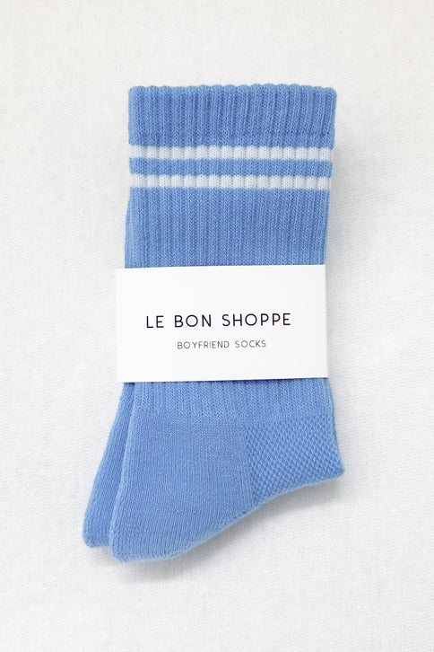 Boyfriend Socks - French Blue