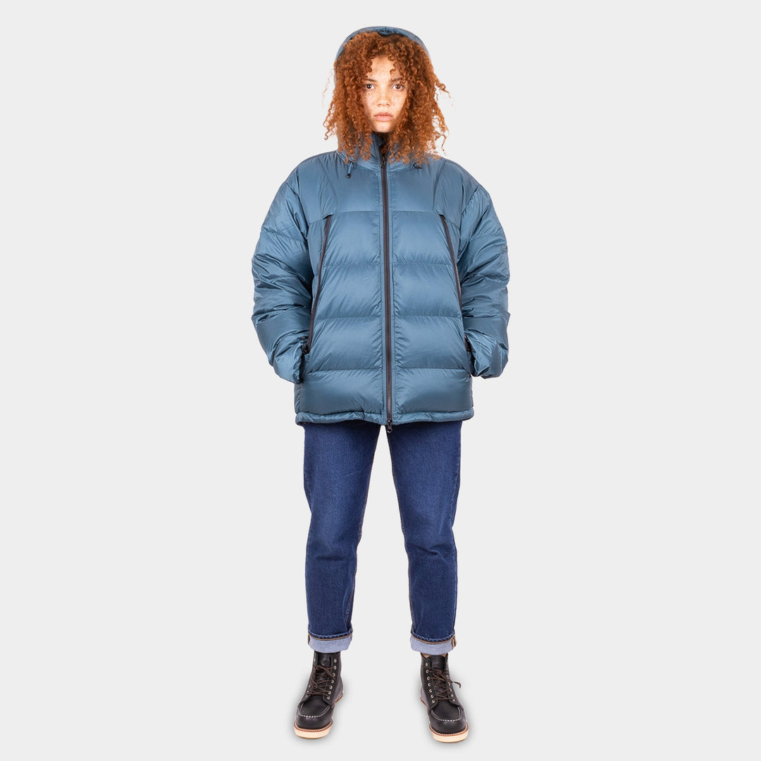 Altavia Down Parka - Vintage Blue