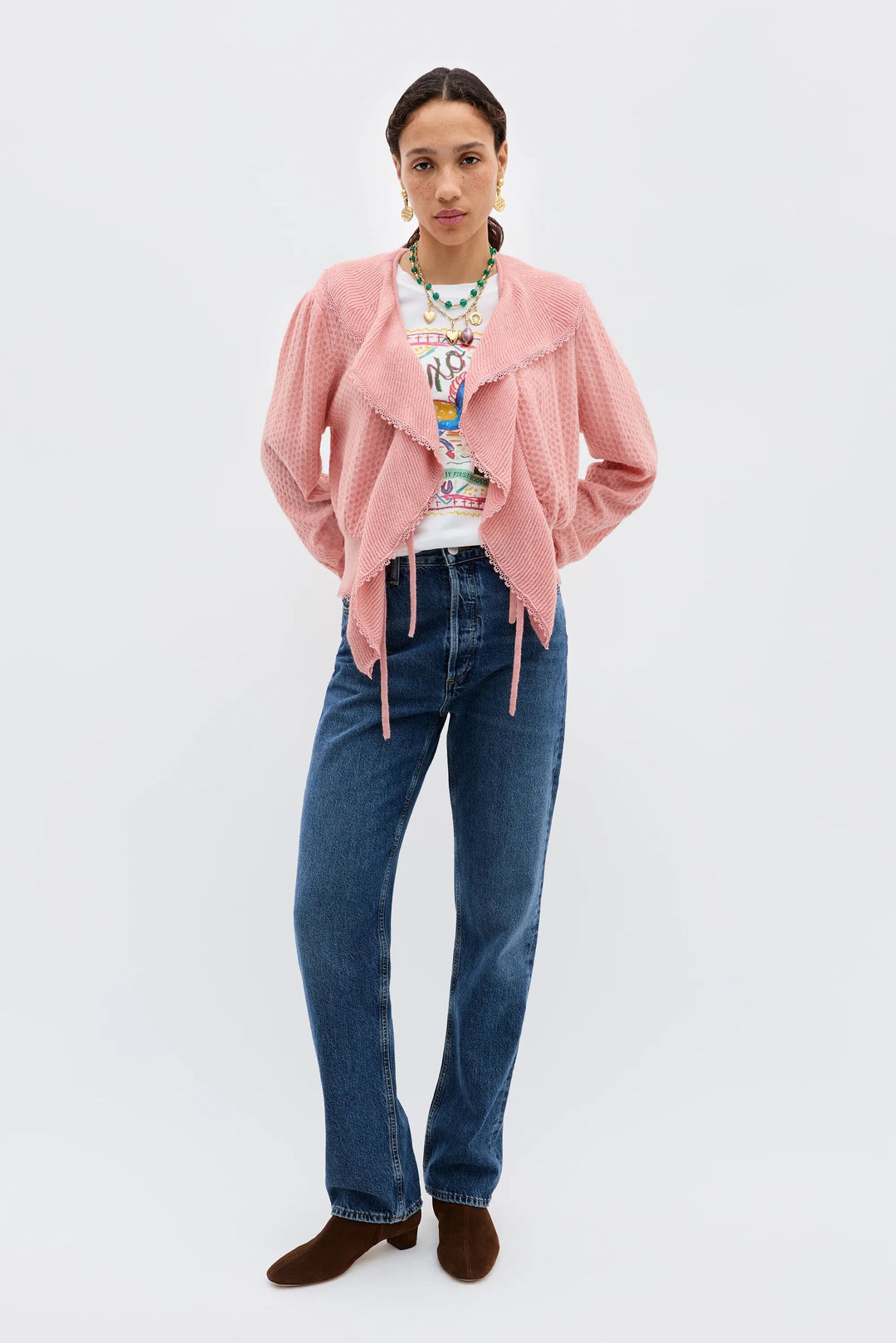 Kianna Cardigan - Blush