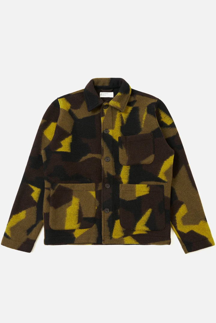 Field Jacket - Camo Swede Camo Fleece