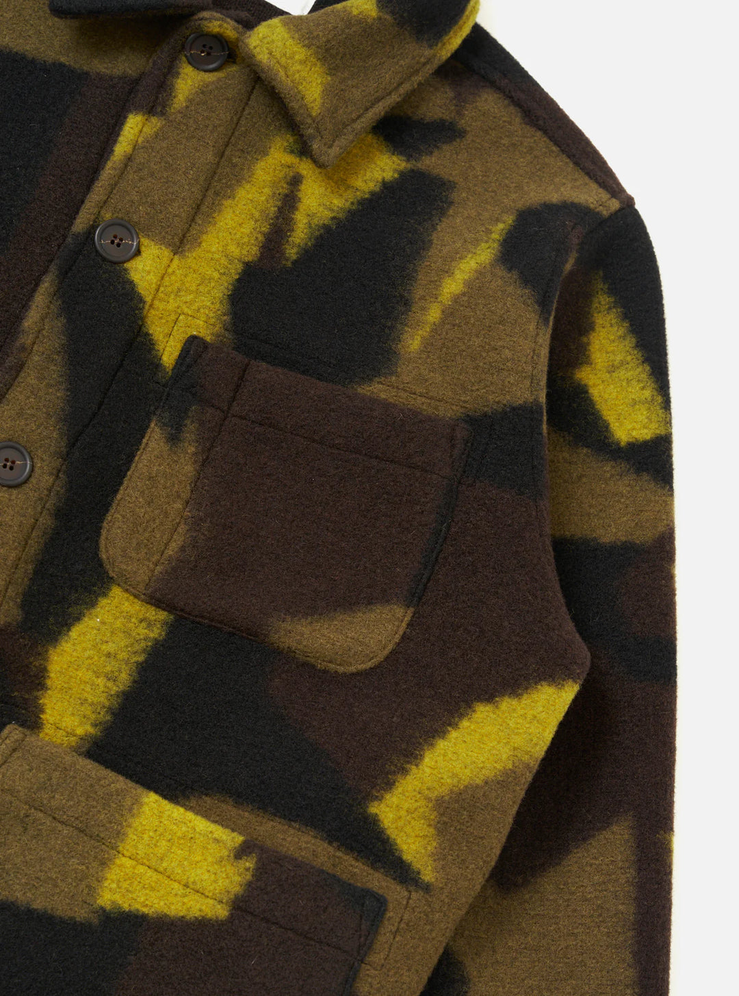 Field Jacket - Camo Swede Camo Fleece