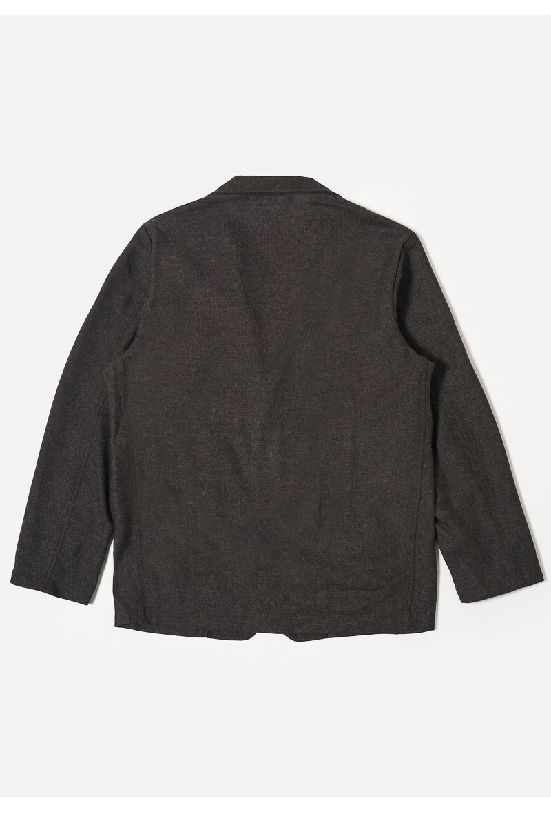 Two Button Jacket - Brown Upcycled IT Tweed