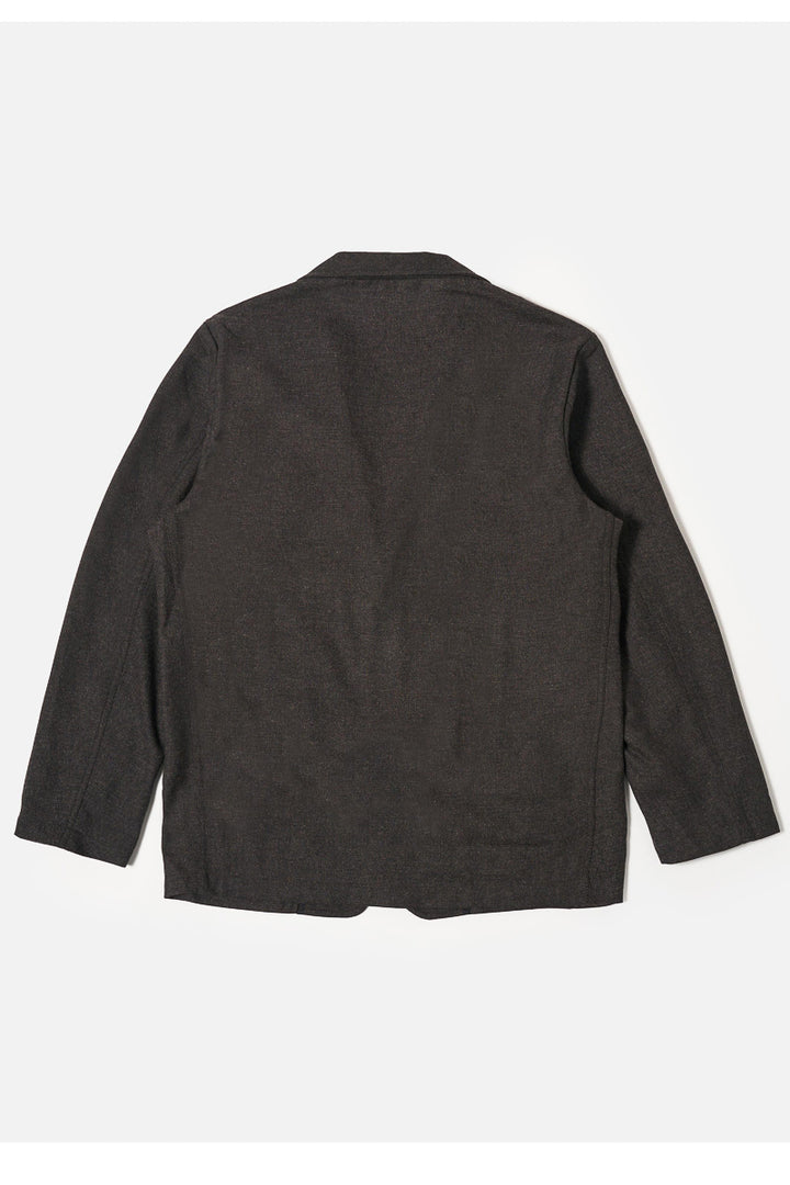 Two Button Jacket - Brown Upcycled IT Tweed