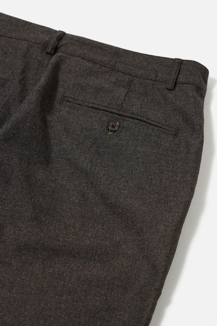 Military Chino - Brown Upcycled IT Tweed