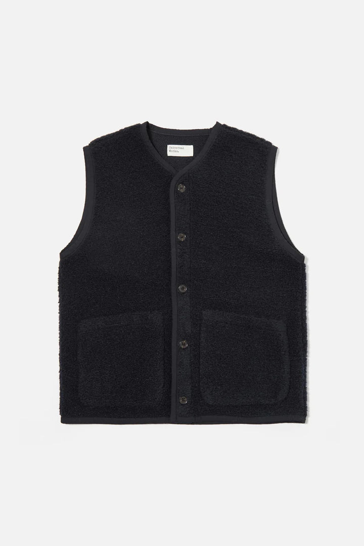 Lancaster Gilet - Navy Alvar Fleece