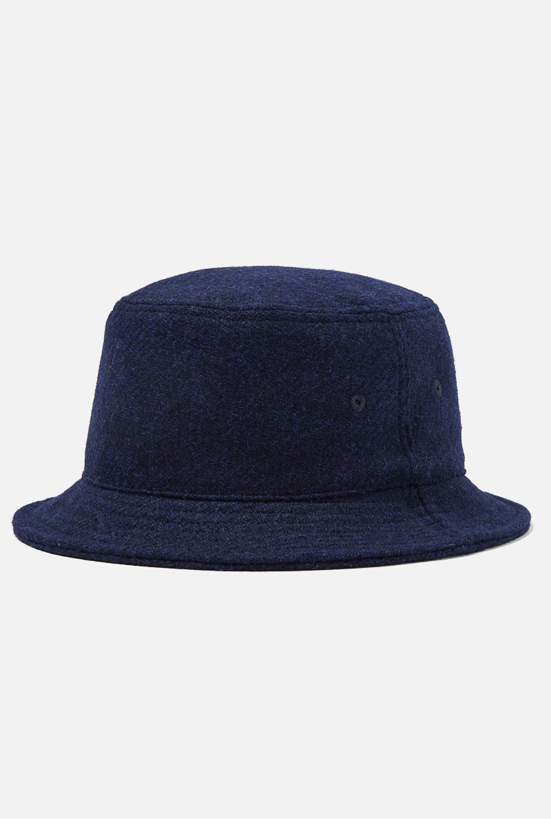 Lewis Hat - Indigo LW Harris Tweed