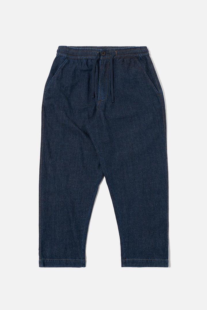 Hi Water Trouser - Indigo Kaihara Lt Wt Denim