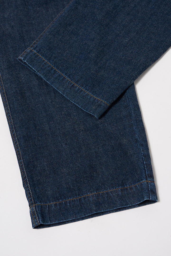 Hi Water Trouser - Indigo Kaihara Lt Wt Denim