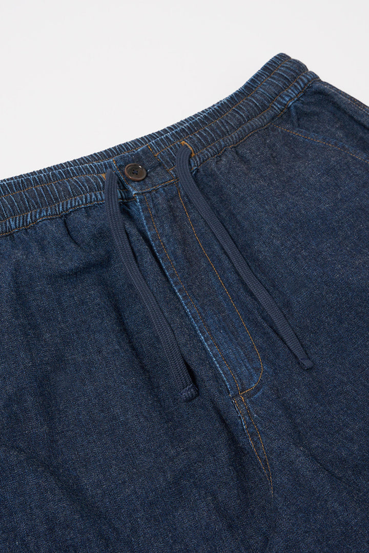 Hi Water Trouser - Indigo Kaihara Lt Wt Denim