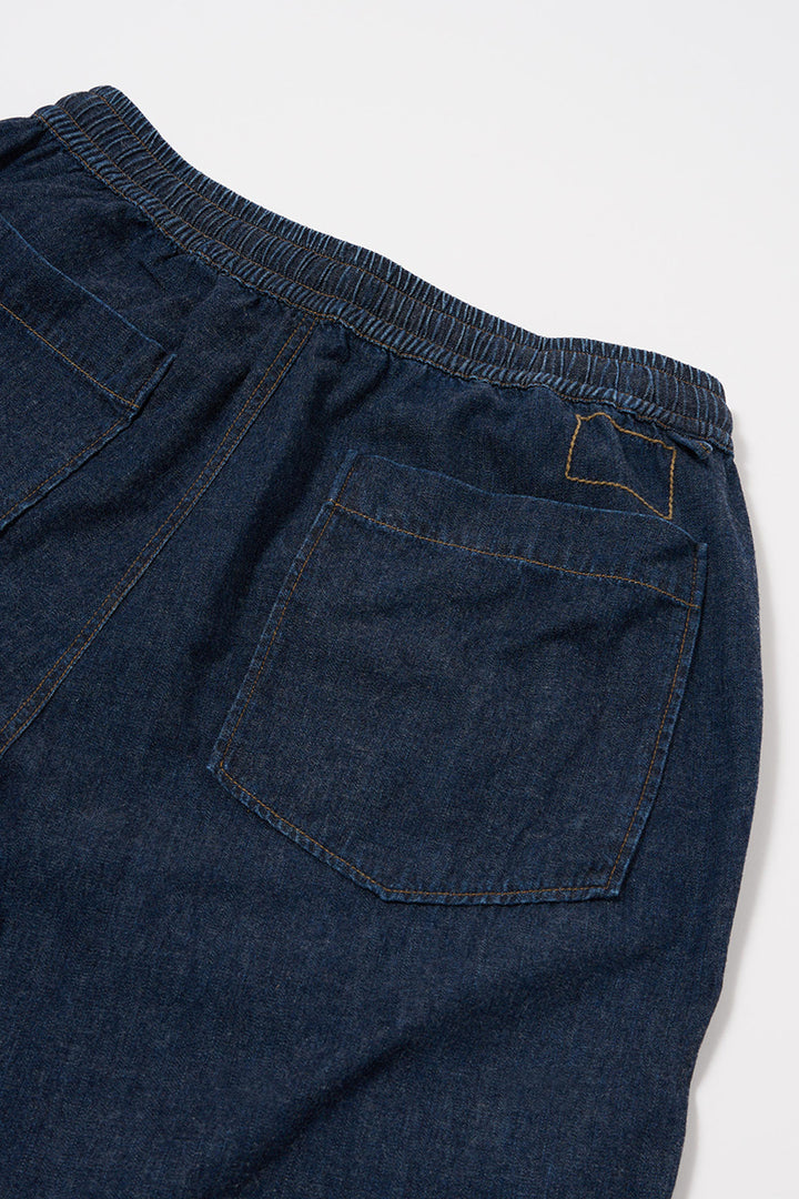 Hi Water Trouser - Indigo Kaihara Lt Wt Denim