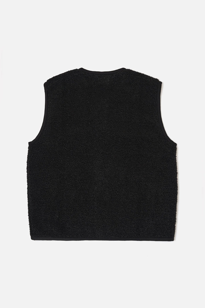 Lancaster Gilet - Black Alvar Fleece