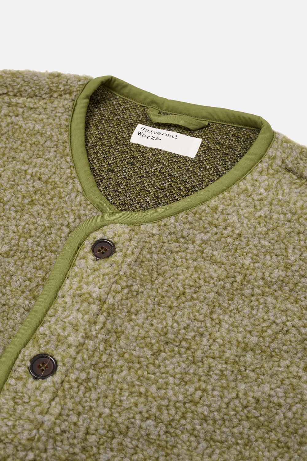 Lancaster Gilet - Light Olive Alvar Fleece