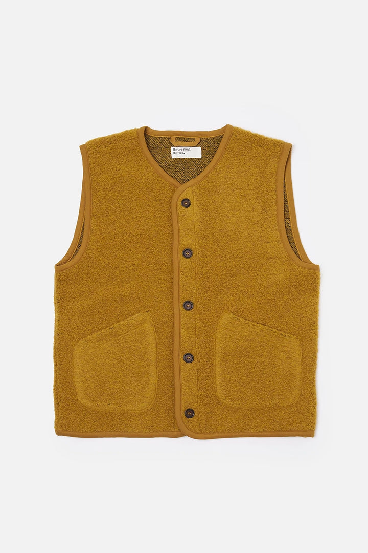 Lancaster Gilet - Yellow Alvar Fleece
