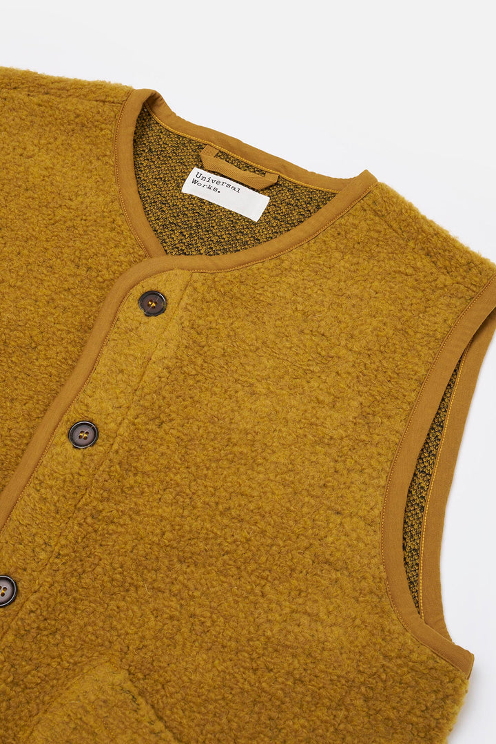 Lancaster Gilet - Yellow Alvar Fleece