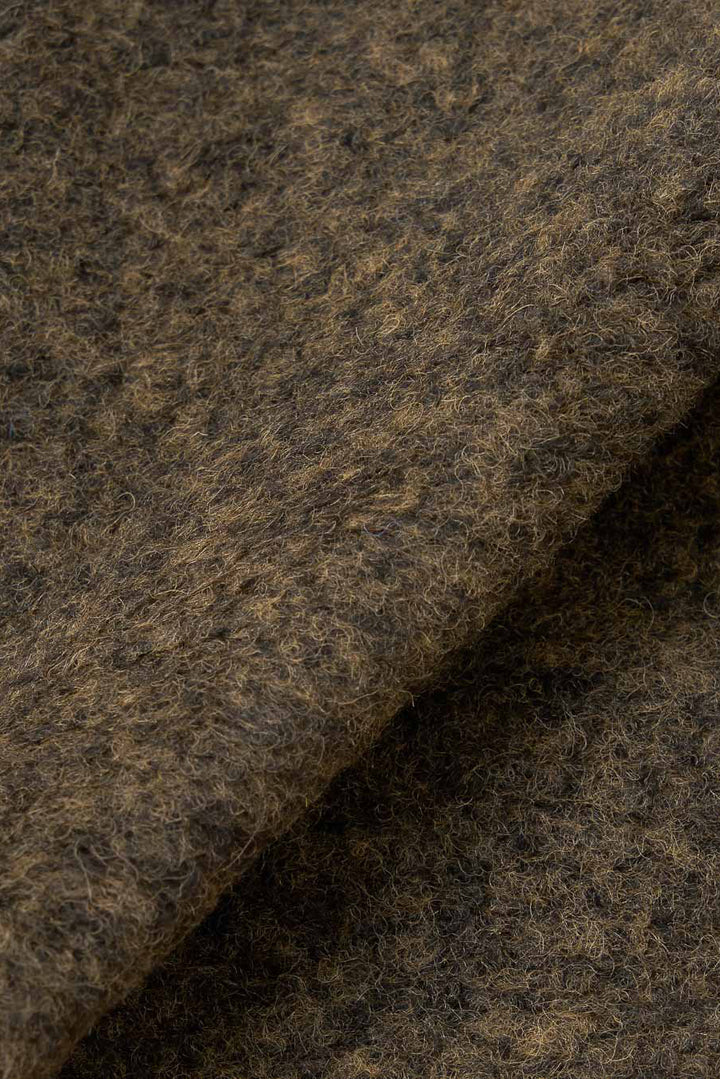 Lancaster Gilet - Brown Bouclet Fleece