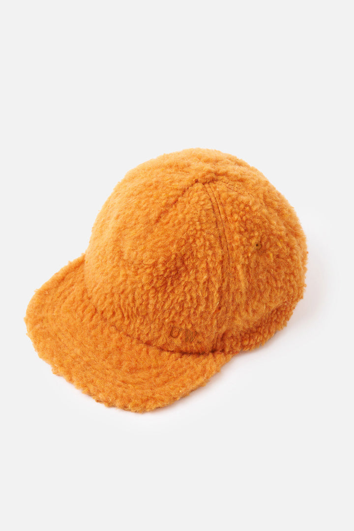 Baseball Hat - Orange Artic Fleece