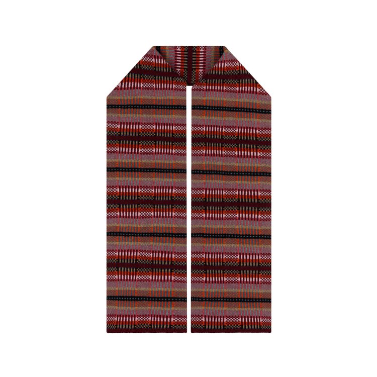 Modern Tartan Scarf - Forest