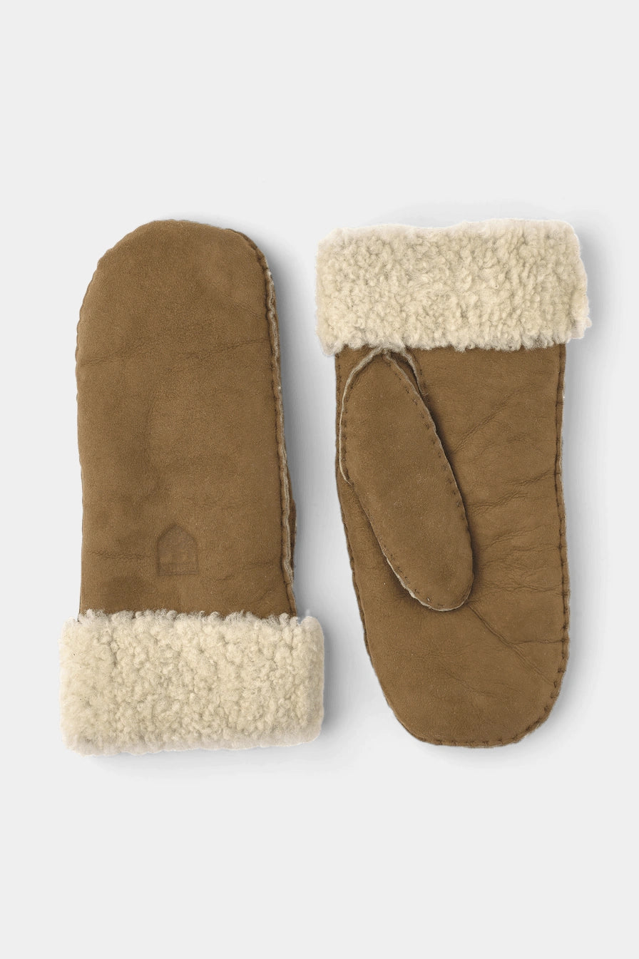 Sheepskin Mitt - Beige