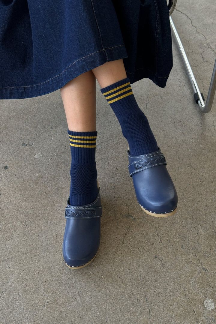 Girlfriend Socks - Navy - Frontiers Woman