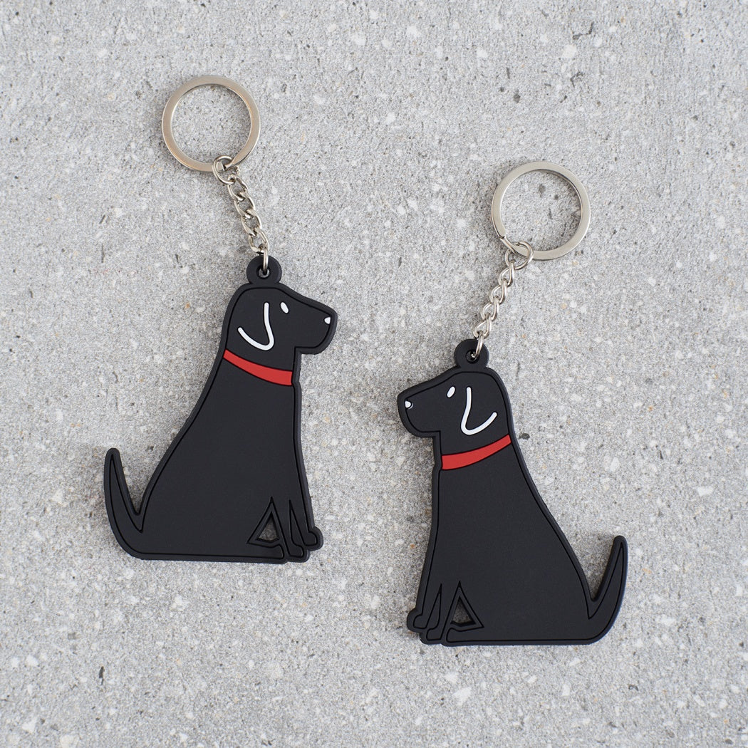 Keyring - Black Labrador