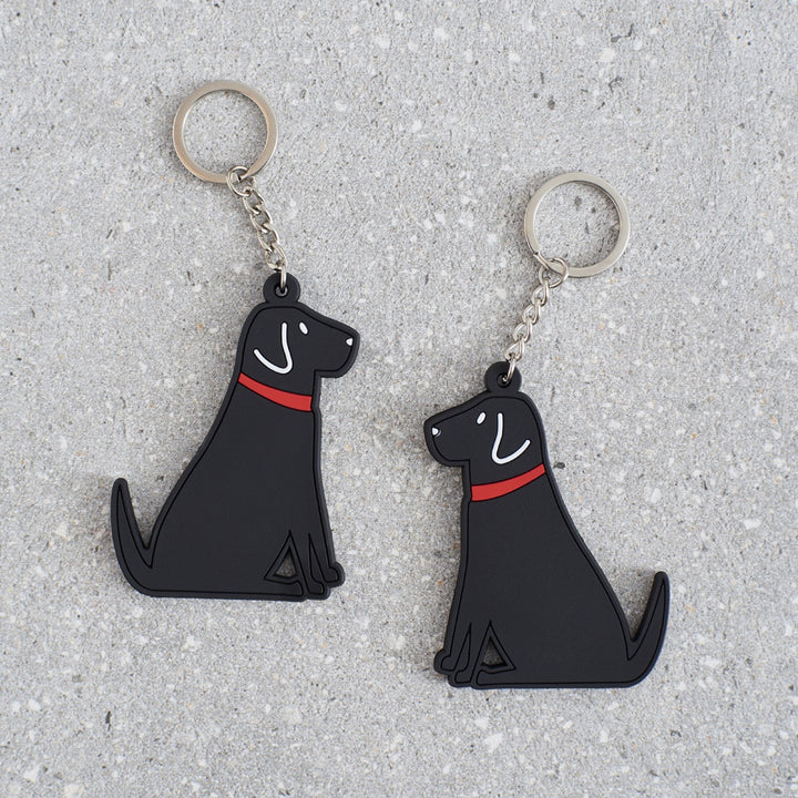 Keyring - Black Labrador
