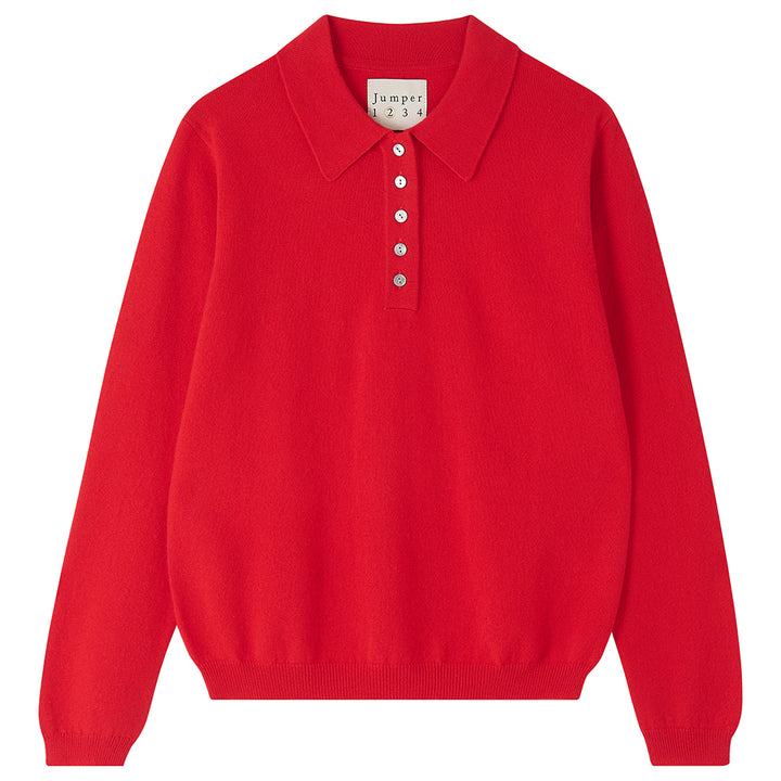 Cashmere Polo - Rose