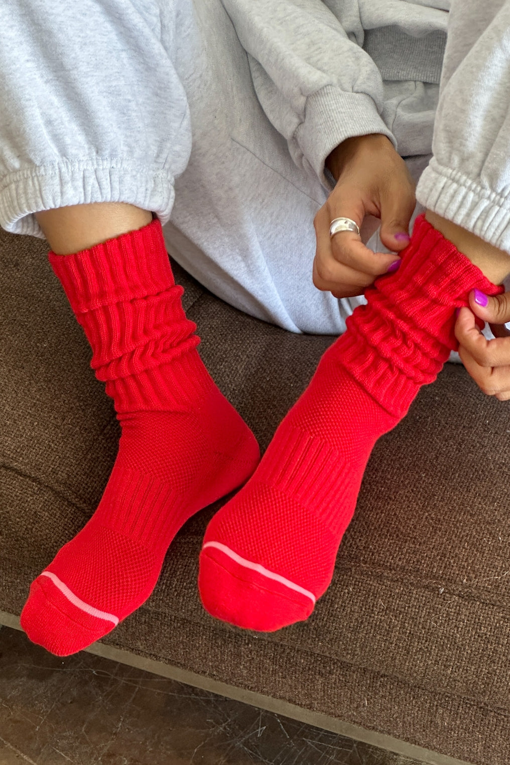 Ballet Socks - Strawberry