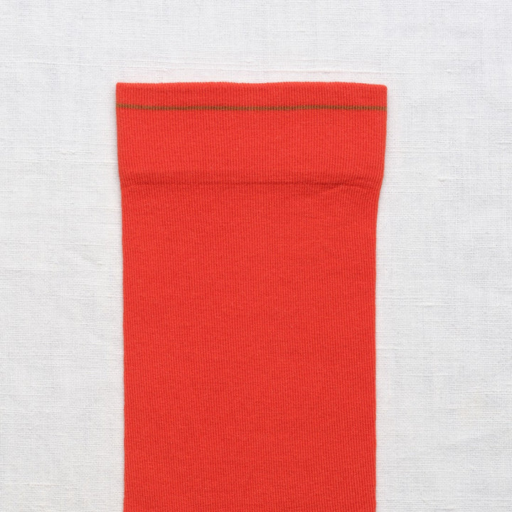 Solid Socks - Vermilion