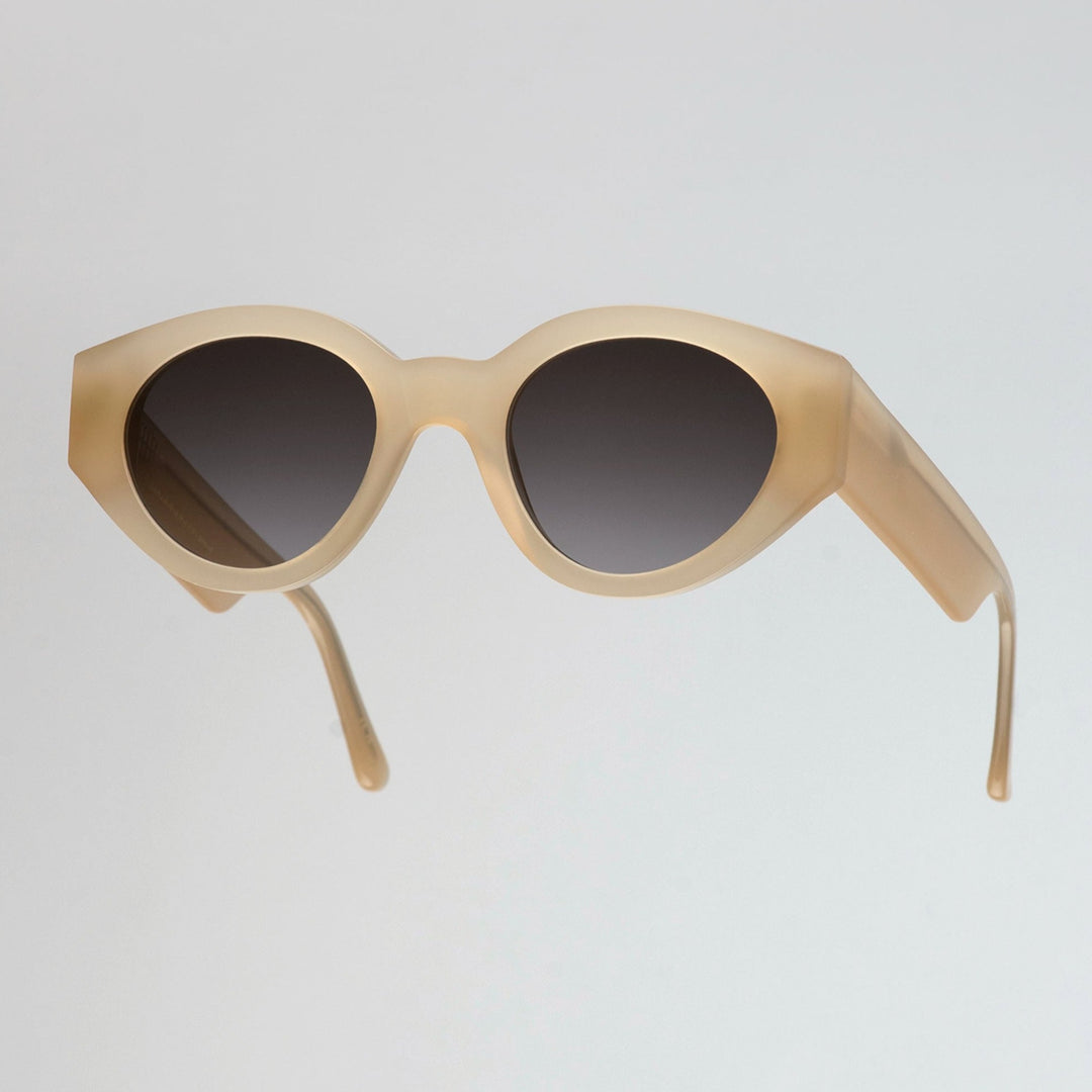 Polly Sunglasses - Sand With Grey Gradiant Lens