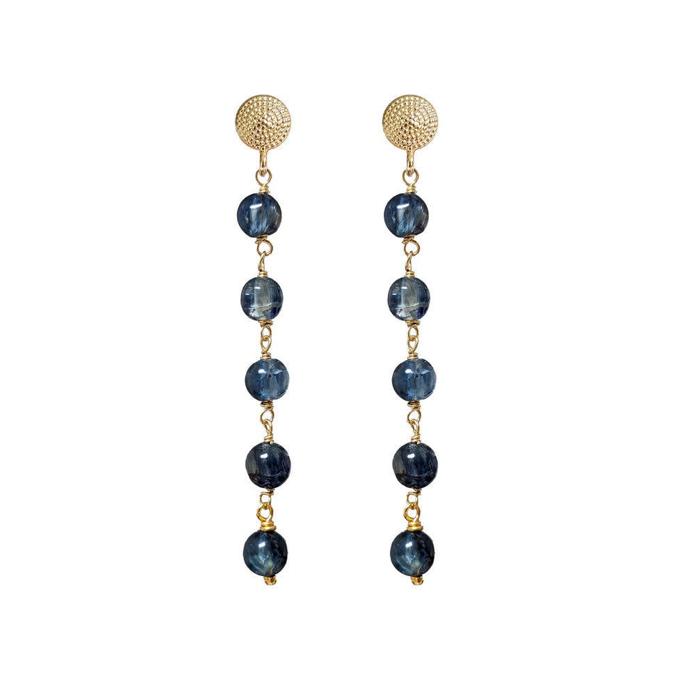 Talia Five Stone Kyanite Earrings