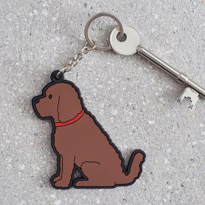 Keyring - Cockapoo (Chocolate)