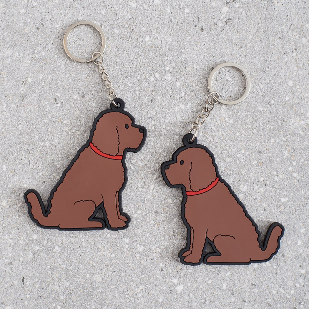 Keyring - Cockapoo (Chocolate)