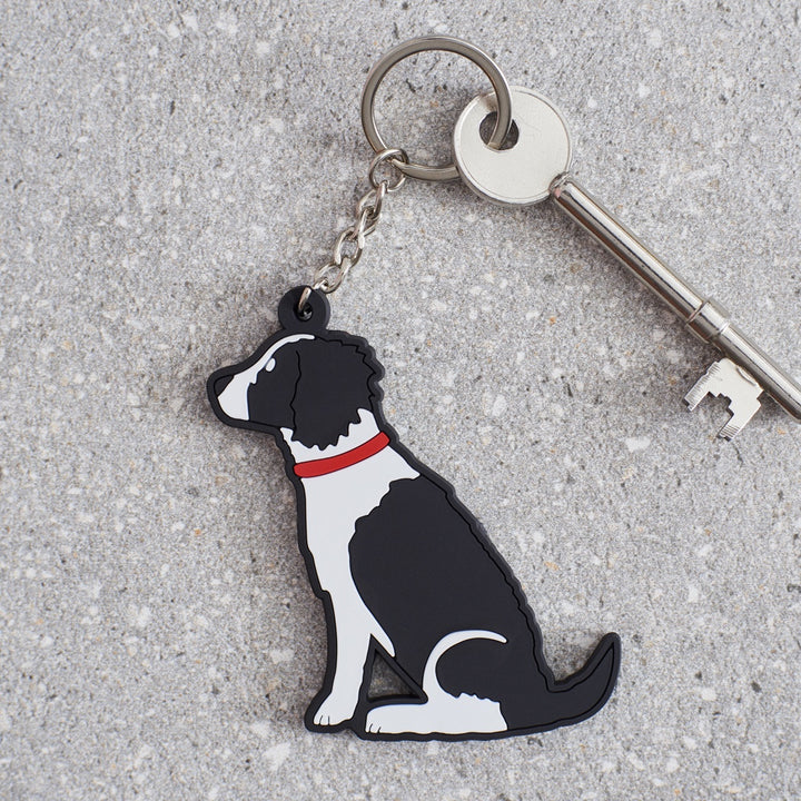 Keyring - Springer Spaniel (Black)