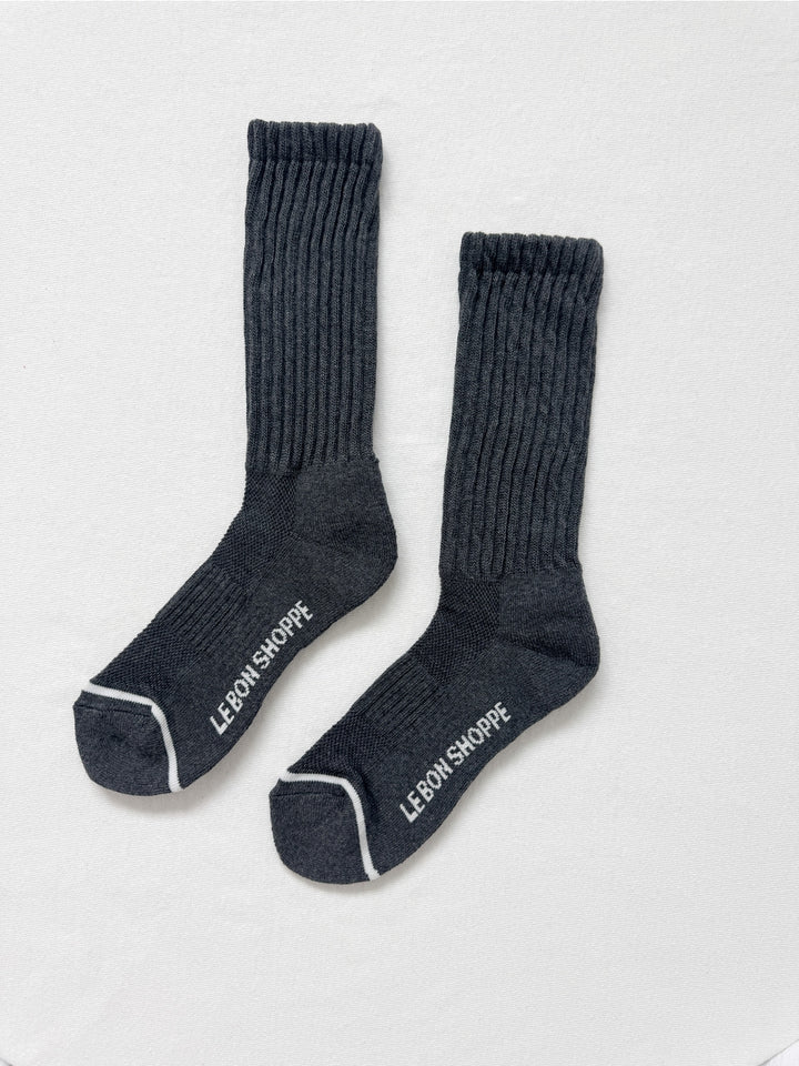 Ballet Socks - Charcoal