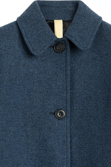 Edie Coat - Blue Melange