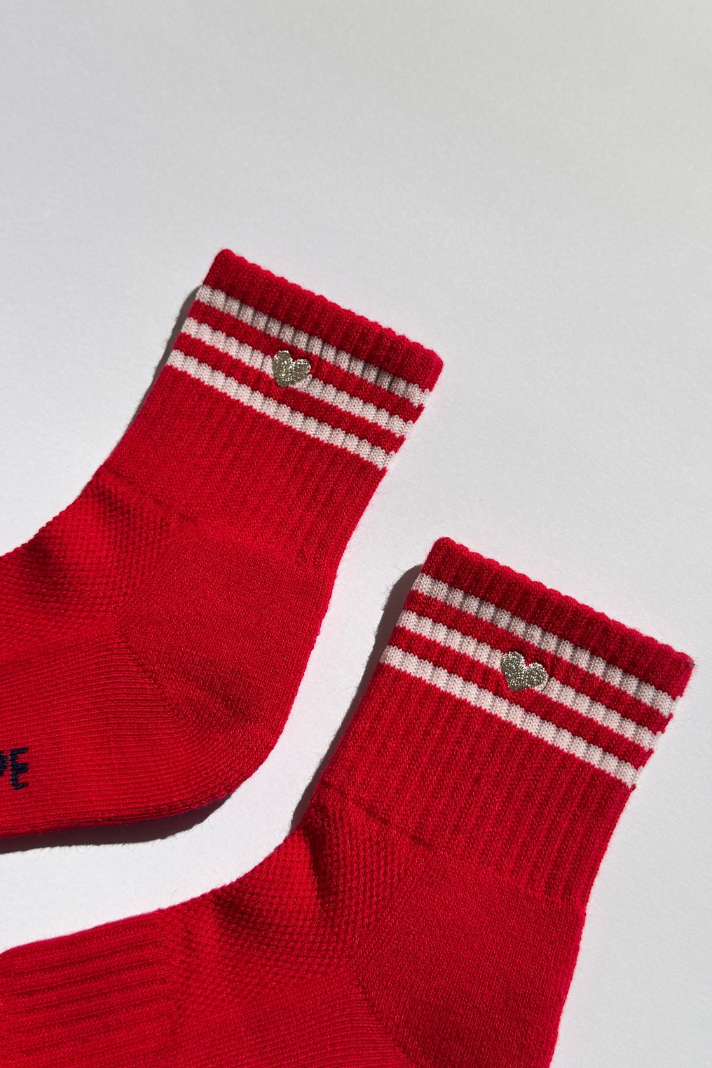 Embroidered Girlfriend Socks - Scarlett
