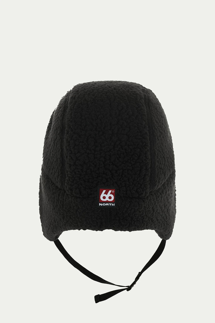 Tindur Shearling Hat - Black
