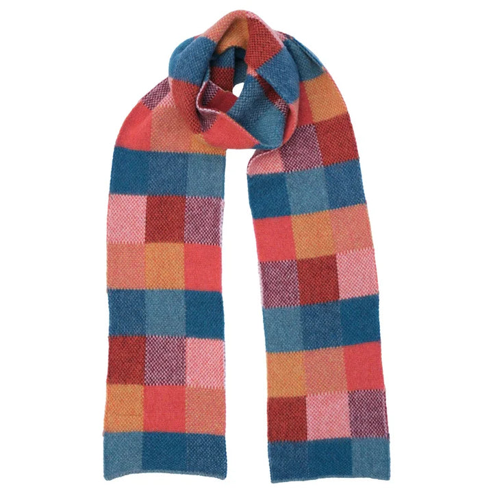 Brushed Tweed Scarf - Forest
