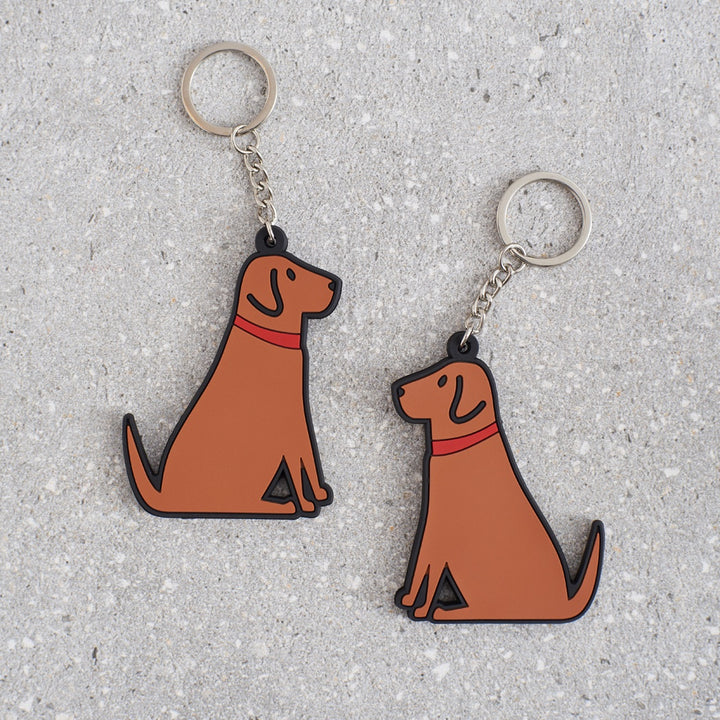 Keyring - Fox Red Labrador