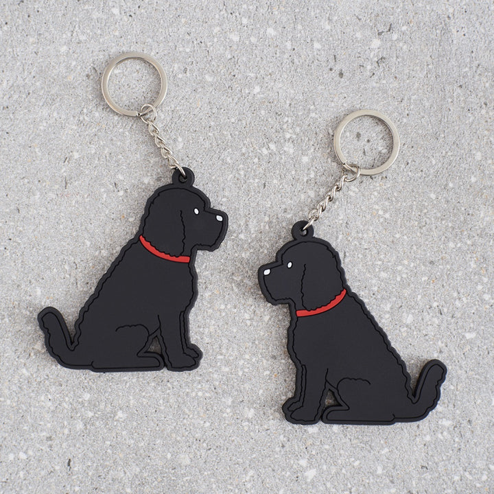 Keyring - Cockapoo (Black)